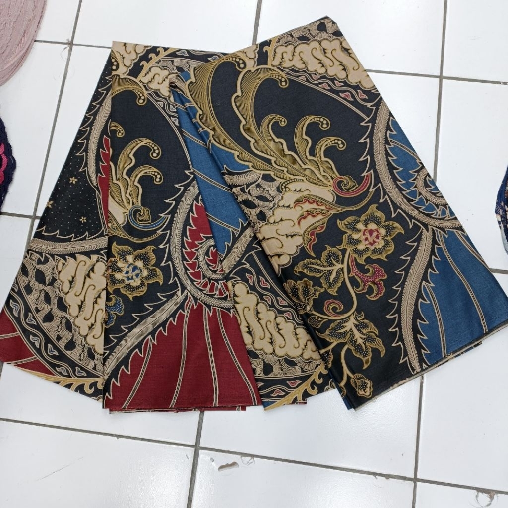 KAIN BATIK BAHAN KATUN HALUS PREMIUM 100%ORI(LEBAR 115 cm) KAIN BAHAN KEMEJA/BAHAN HEM/BAHAN BAJU SE