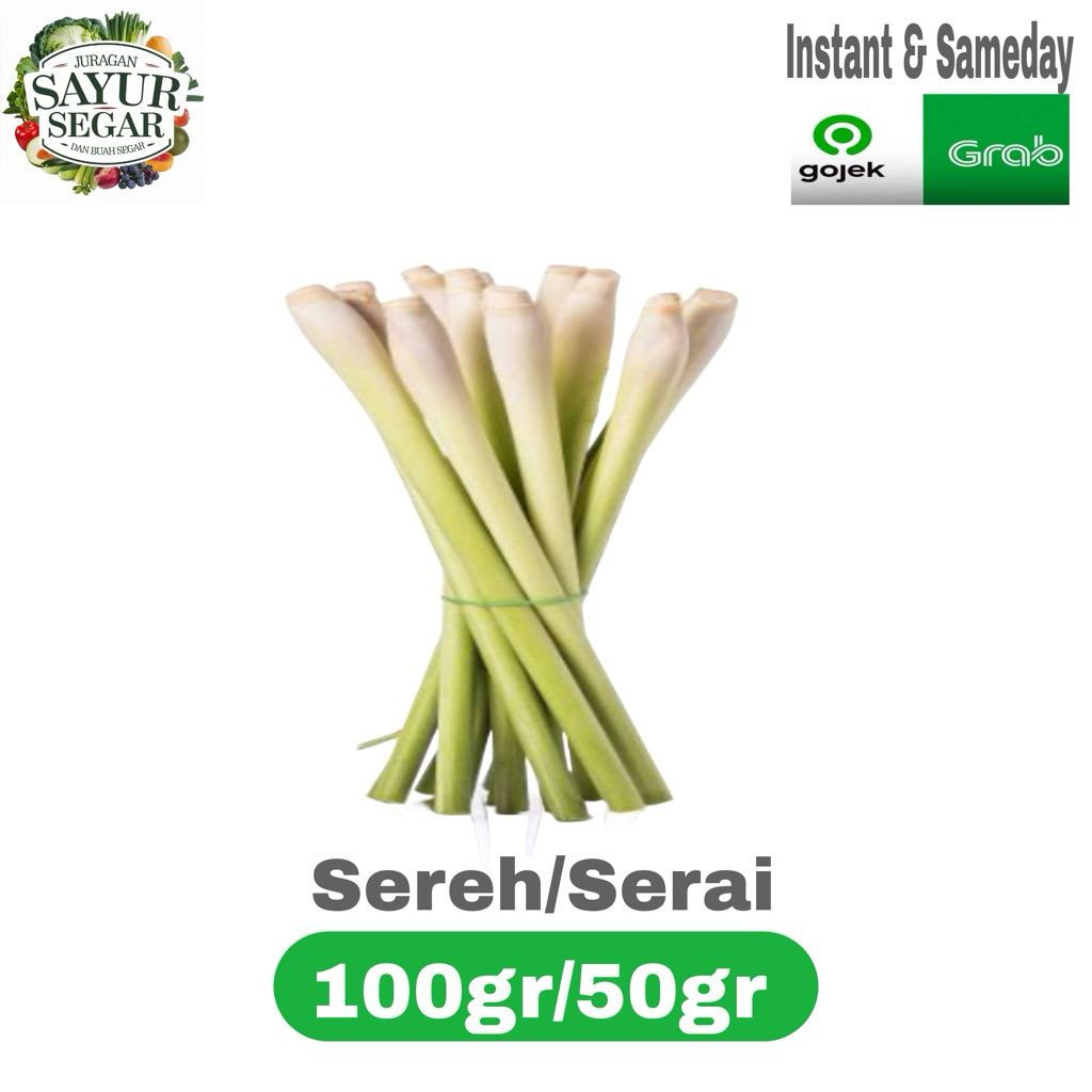

Sereh/serai 50gr/100gr INSTANT