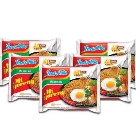 

5 Pcs Indomie Goreng Paket Hemat 85gr