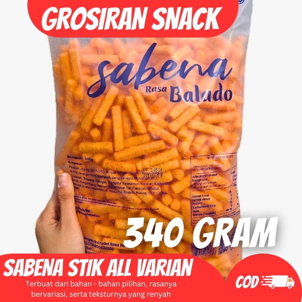 

(340 GRAM) SABENA STIK all varian