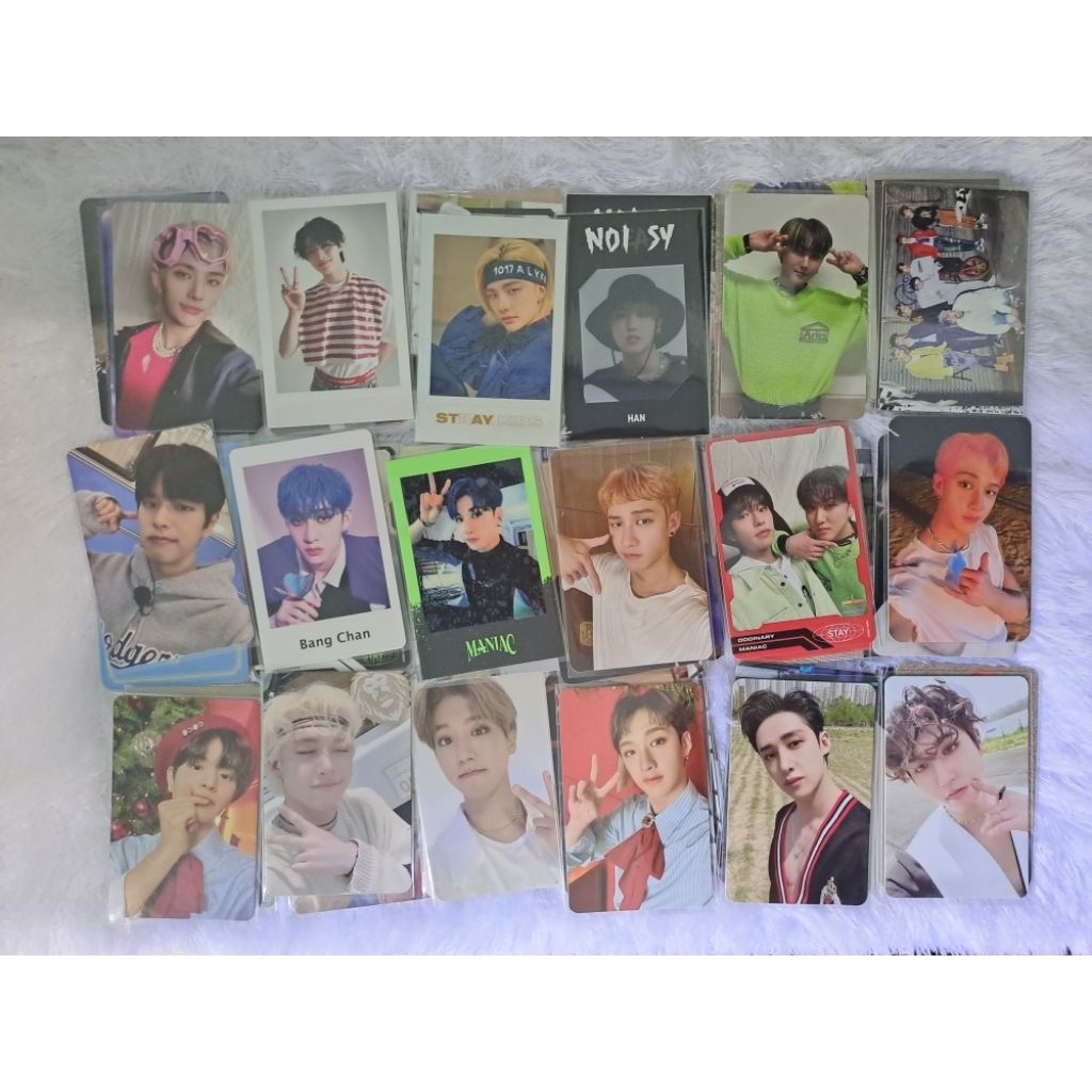 PHOTOCARD POSTCARD STRAY KIDS OFFICIAL ALBUM MAXIDENT/NOEASY/ODDINARY/CHRISTMAS EVEL/APPMUS/MIROH/KT