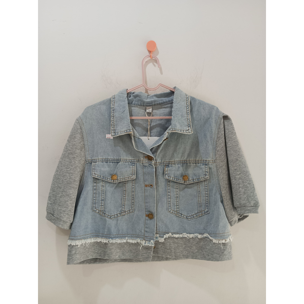 ONE SET JEANS ROMPI PAKAIAN WANITA KEKINIAN