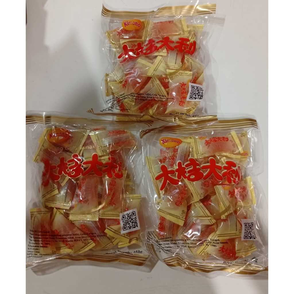 

permen jelly jeruk kimono 450 gr/kimono jelly jeruk enak bpom