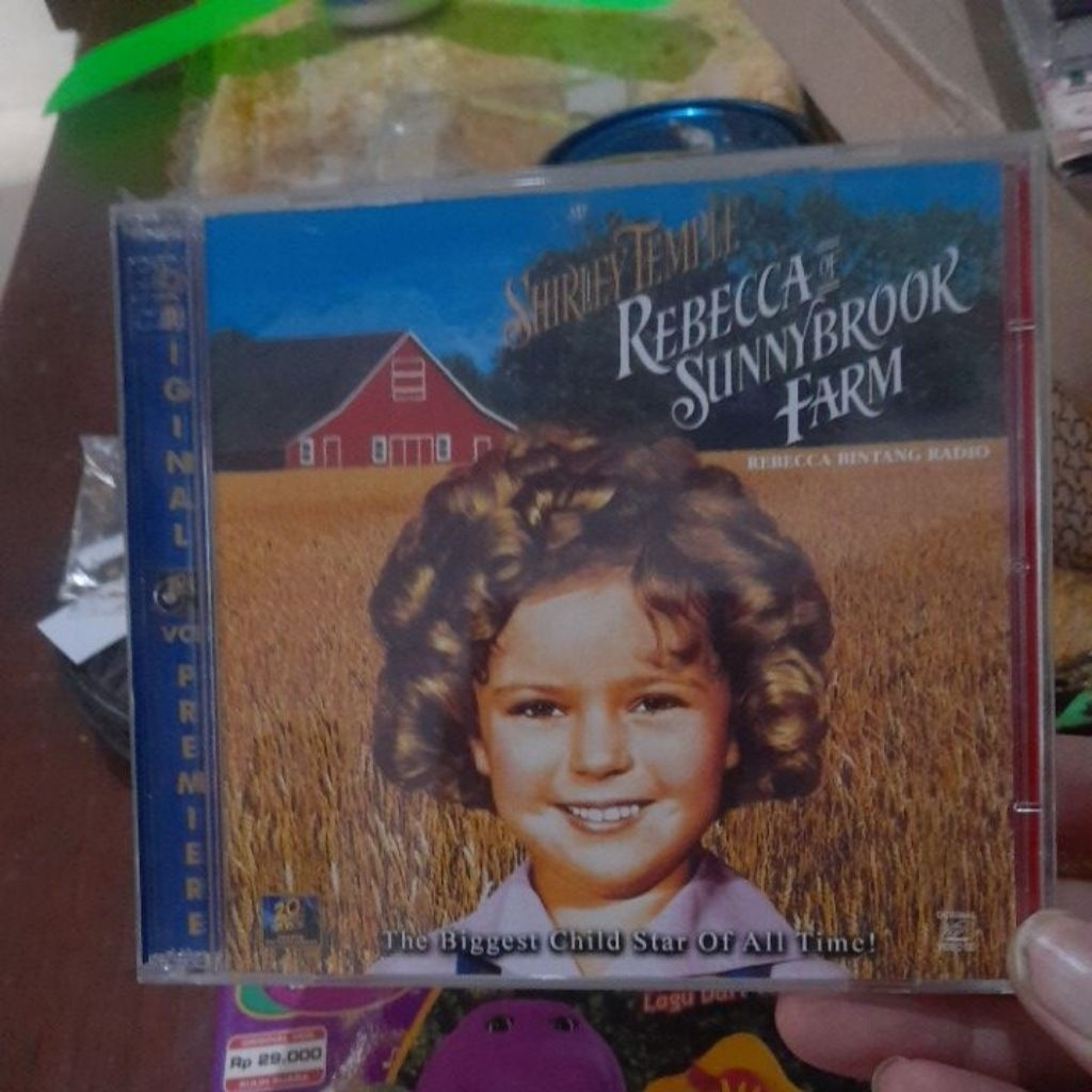 vcd pelm classics shirley temple rebecca sunnybroor farm (CD936)