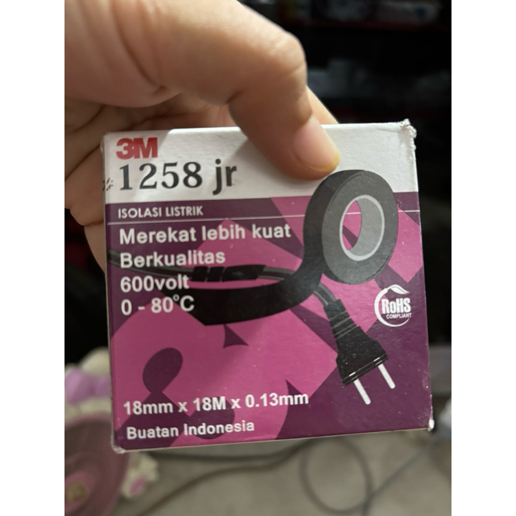 Solasi 3M 128 jr / Solasi Listrik 3M / isolasi kabel