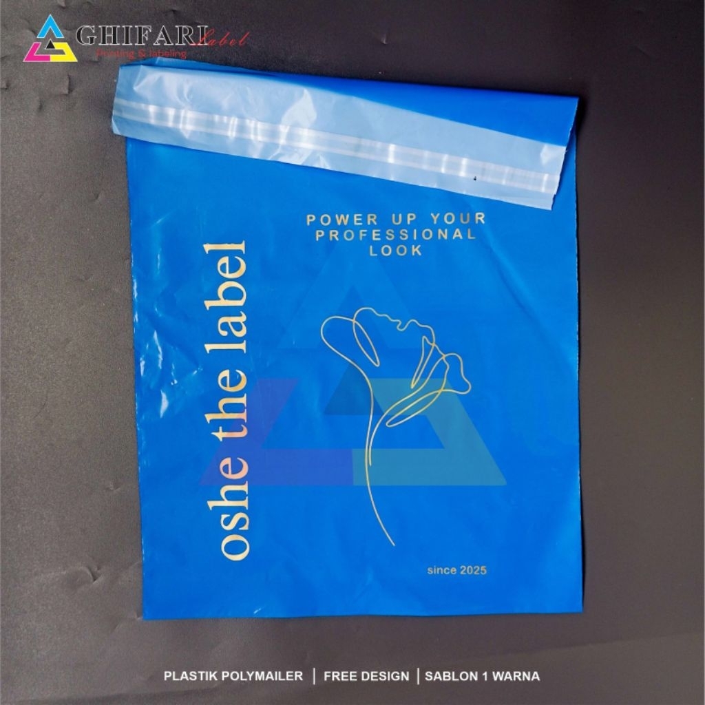 

POLYMAYLER 100pcs +free sablon/ Amplop Plastik/plastik baju/plastik pakaian