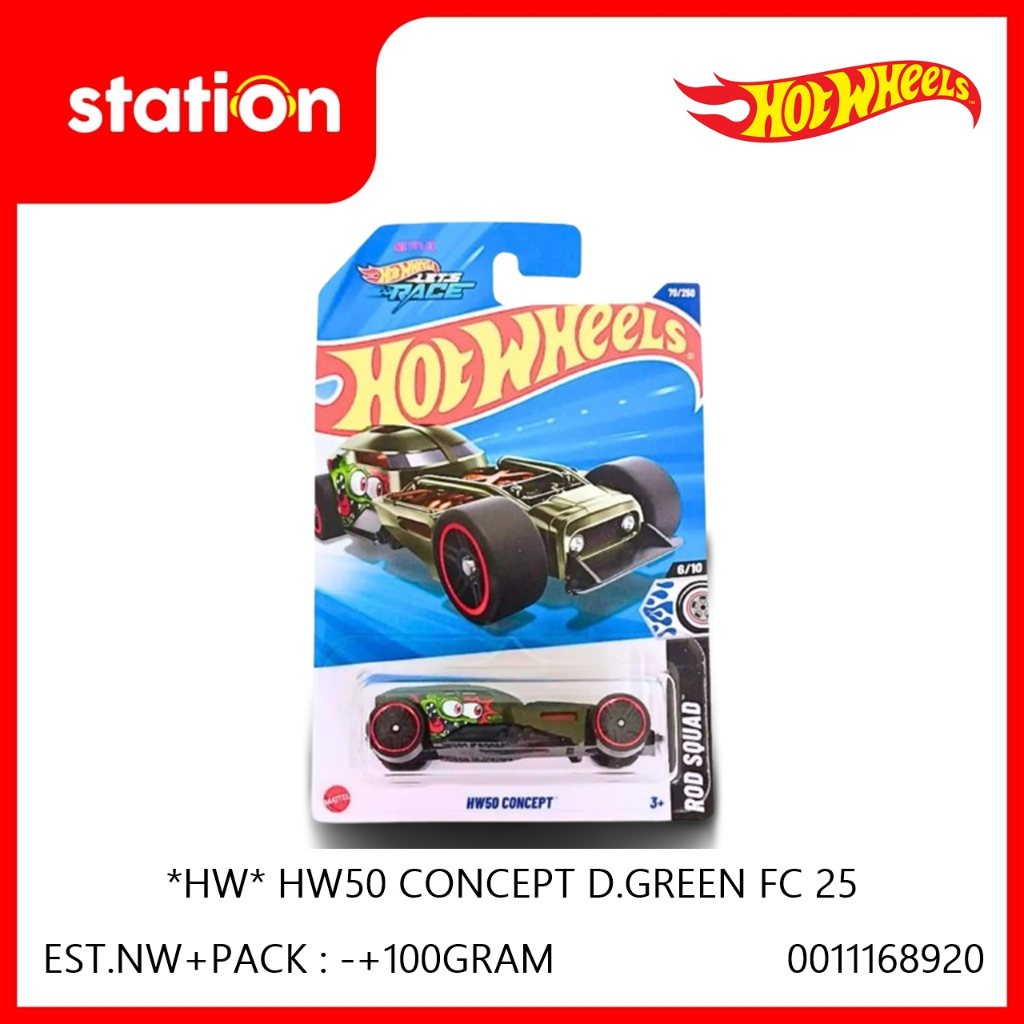 HW HOT WHEELS HW50 CONCEPT FC 25 - DIECAST