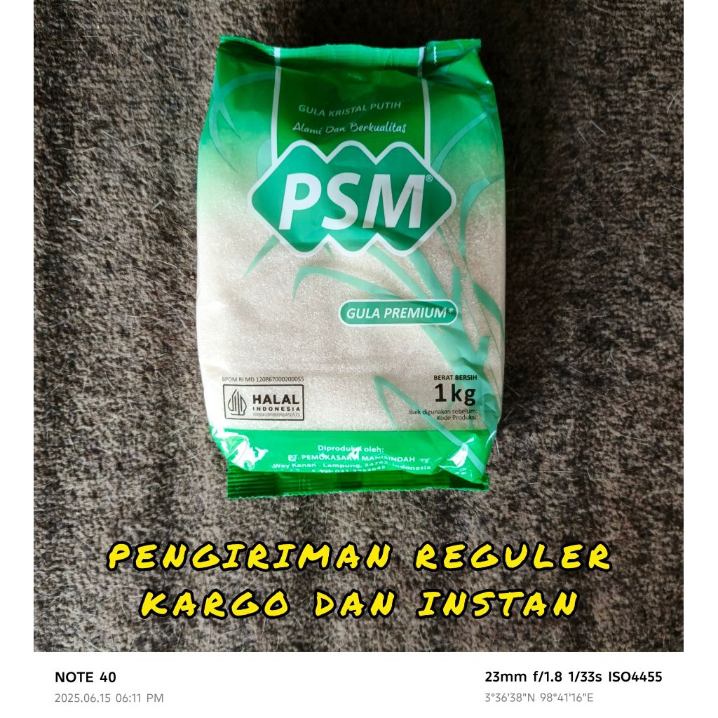

PSM ~ GULA PREMIUM 1 KG