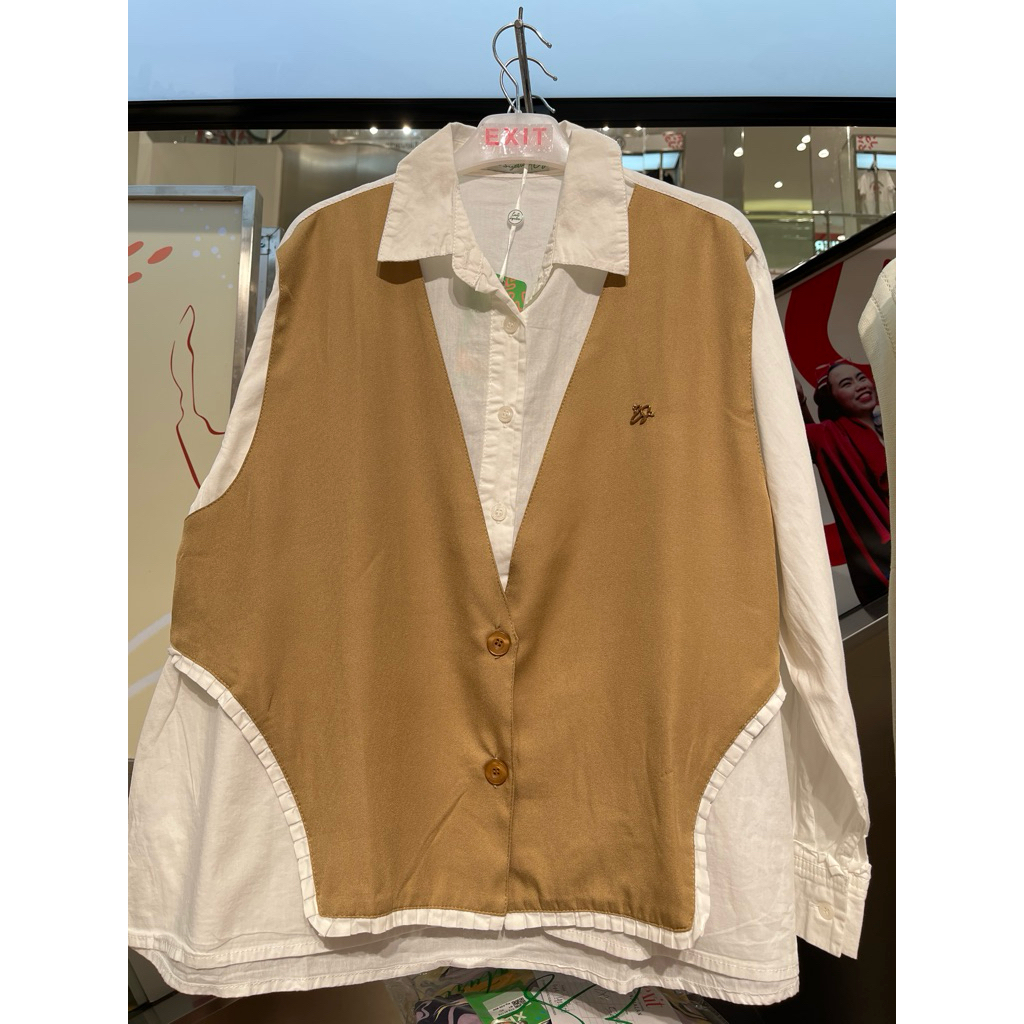 Blouse Wanita/Kemeja Vest/Exit