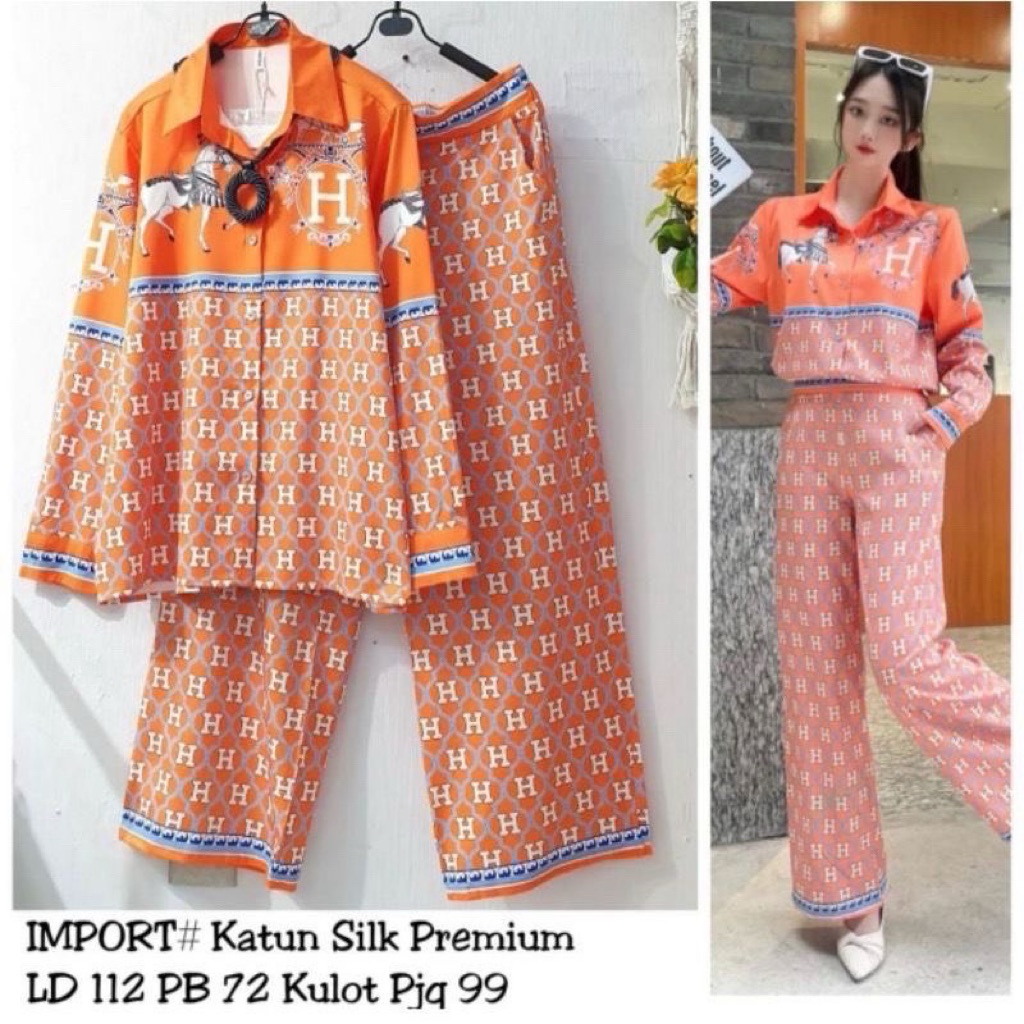 SETELAN ORENZ MEMES LD 114 SILK IMPORT TOKO ZAIRA