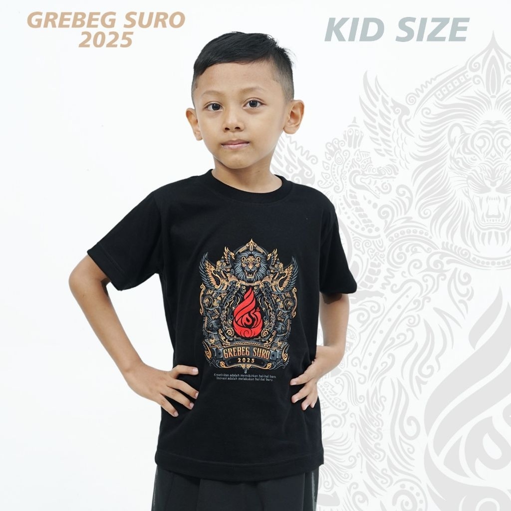 Kaos Anak Grebeg Suro Ponorogo 2025 Singa Emas