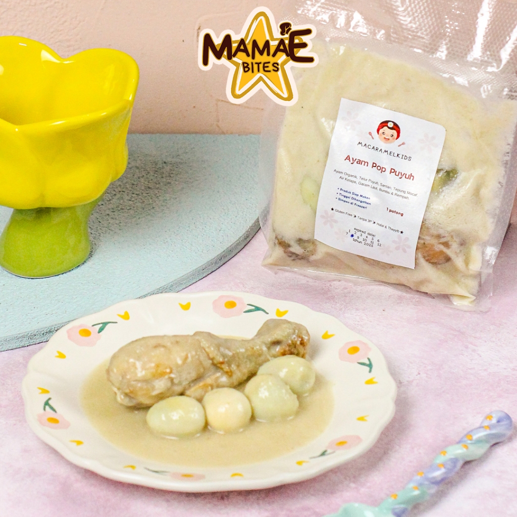 

Macaramel Kids - Ayam Pop Puyuh | Frozen MPASI NDF Homemade & Bekal Anak Sehat