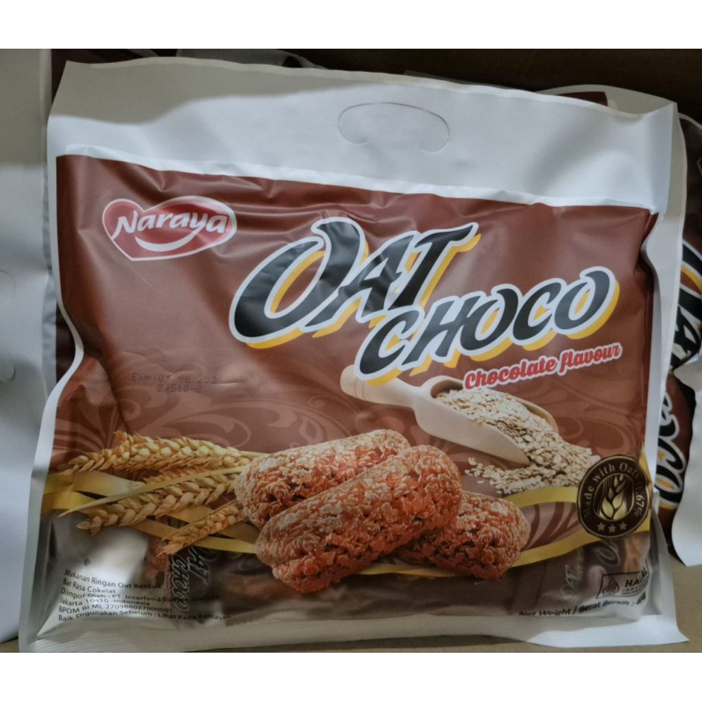 

NARAYA OAT CHOCO 400GR VARIAN COKELAT RENYAH ENAK MANIS LEZAT SNACK CEMILAN