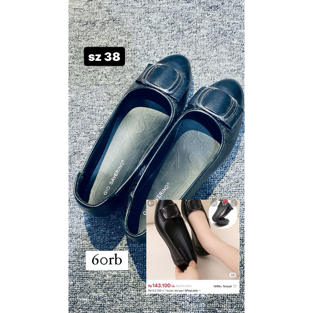 preloved sepatu Lapepa, Colline, Gio Saverino