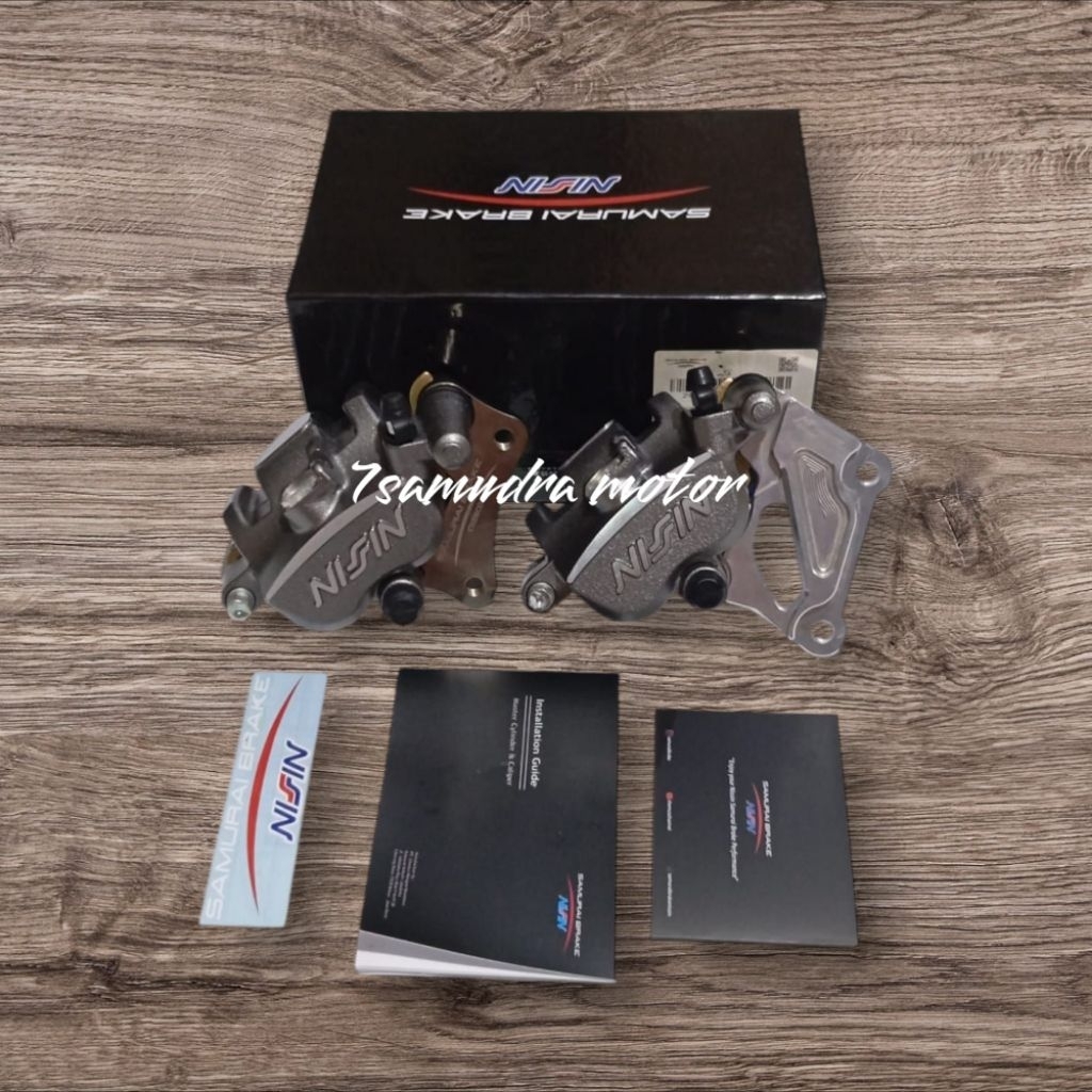 kaliper nissin samurai 2p original 300/320mm ninja r/ss, ninja rr