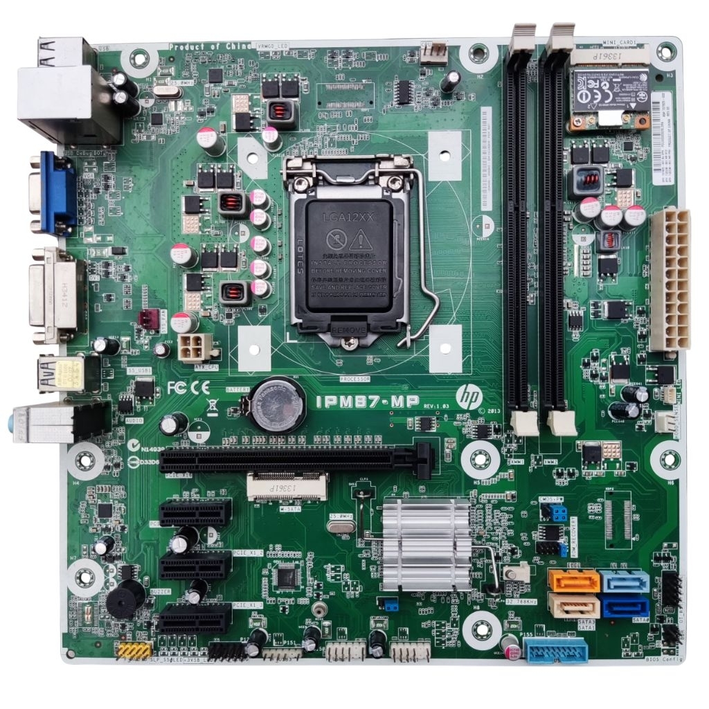 MOTHERBOARD HP 336D H87 LGA 1150 DDR3 WIFI GEN 4