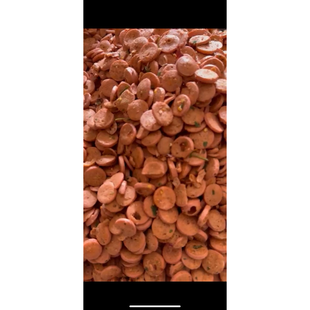 

sosis goreng daun jeruk