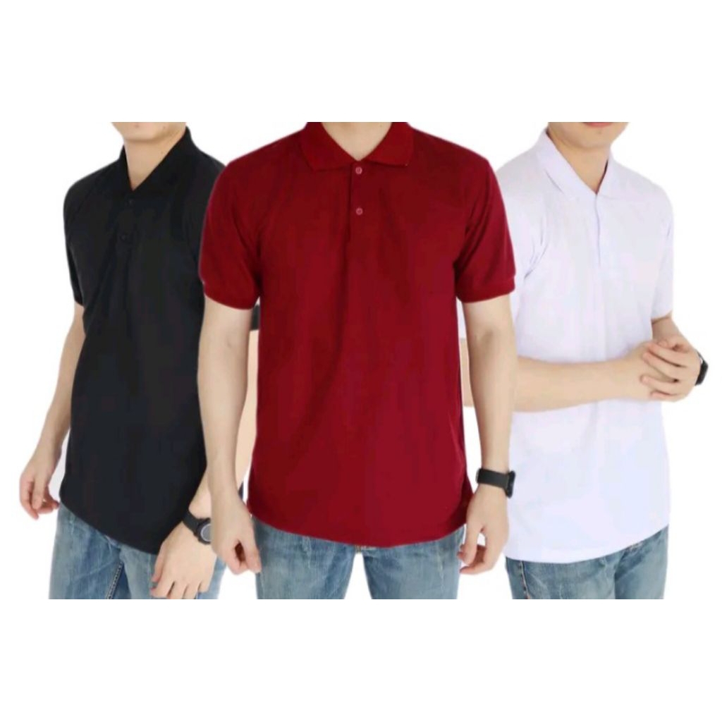 Kaos kerah pria/Kaos Kerah Pria Keren