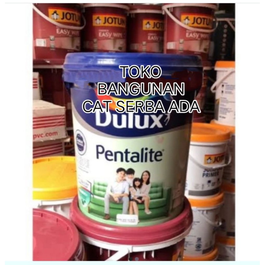 cat dulux pentalite 25 kg Warna Brilliant White