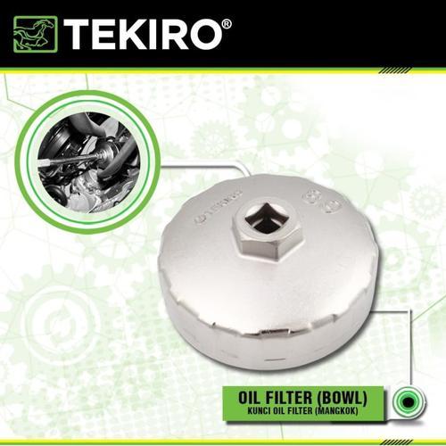 TEKIRO KUNCI FILTER OLI MANGKOK 64MM MOBIL MOTOR AVANZA,XENIA