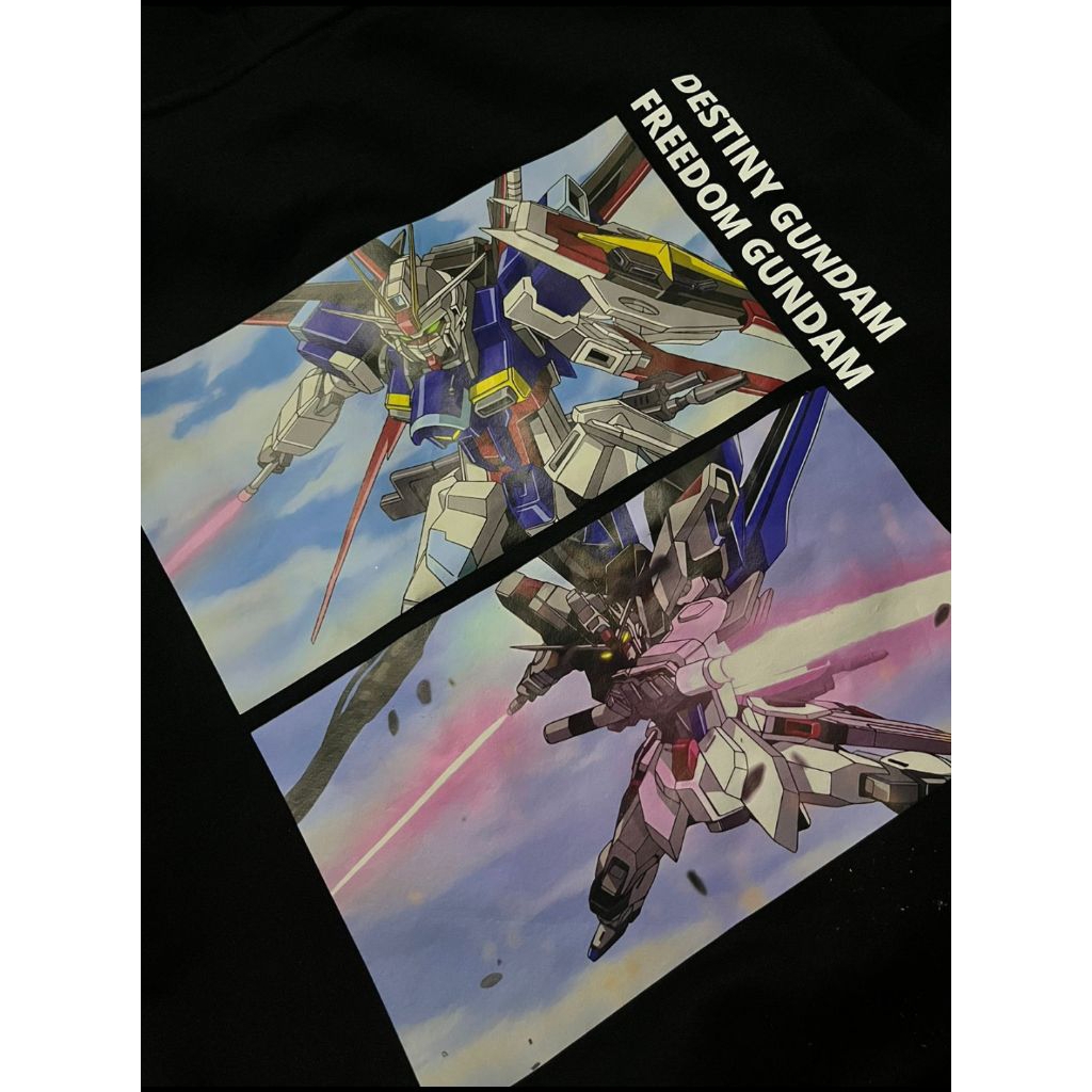 HOODIE GUNDAM ZGMF - DESTINY GUNDAM & FREEDOM GUNDAM CUSTOME