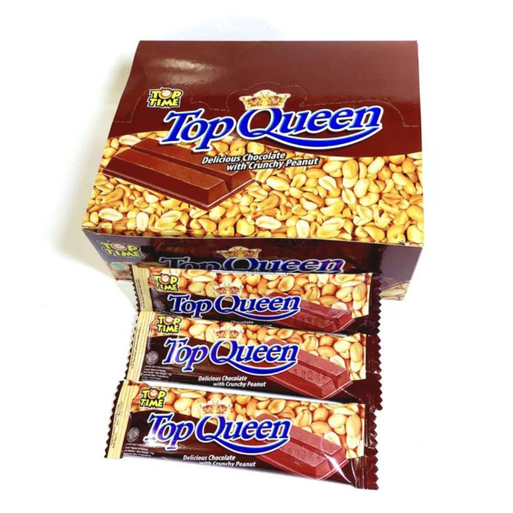 

Top Queen Coklat 1box isi 24 pcs