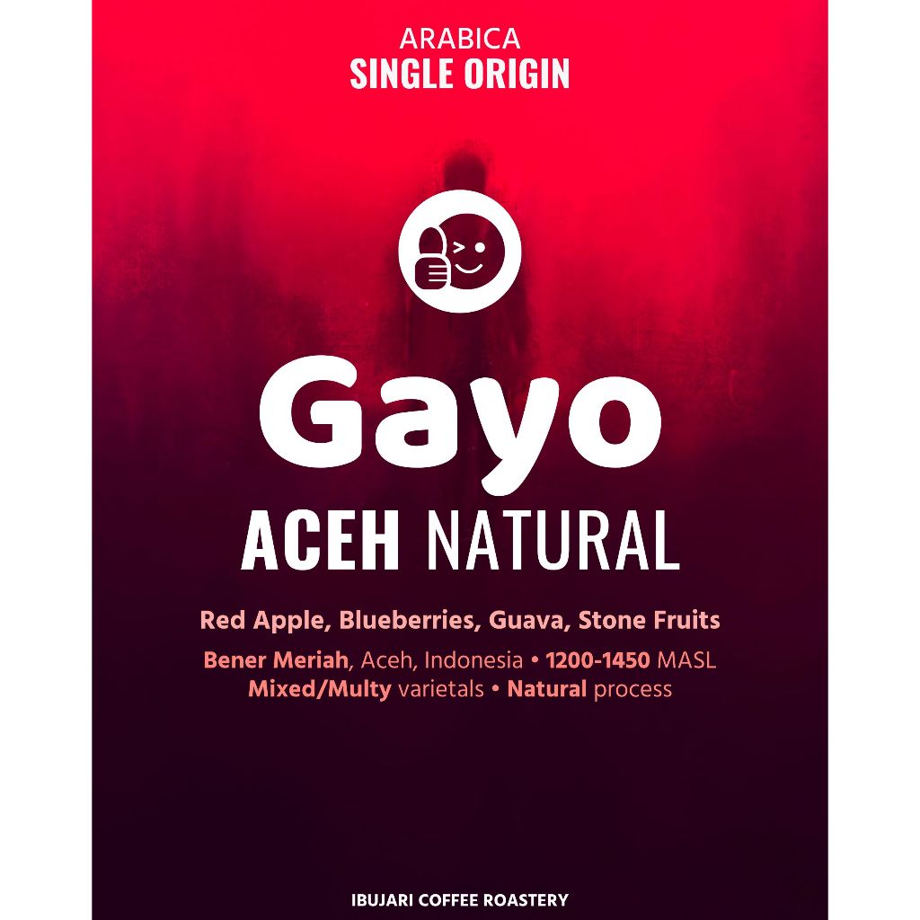 

Aceh Gayo Natural • Biji Kopi Arabika Single Origin Arabica Beans Filter Ibujari Coffee Roastery
