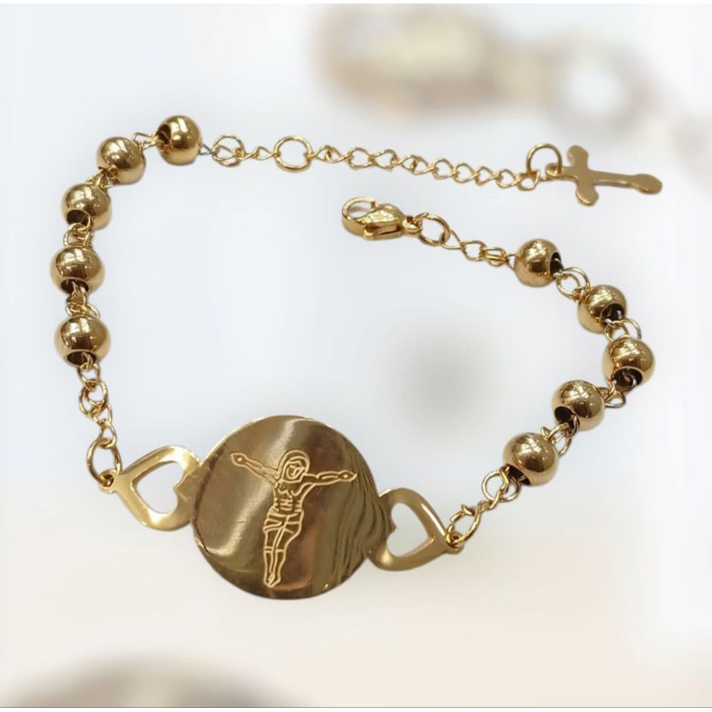 GELANG TANGAN ROSARIO GOLD.