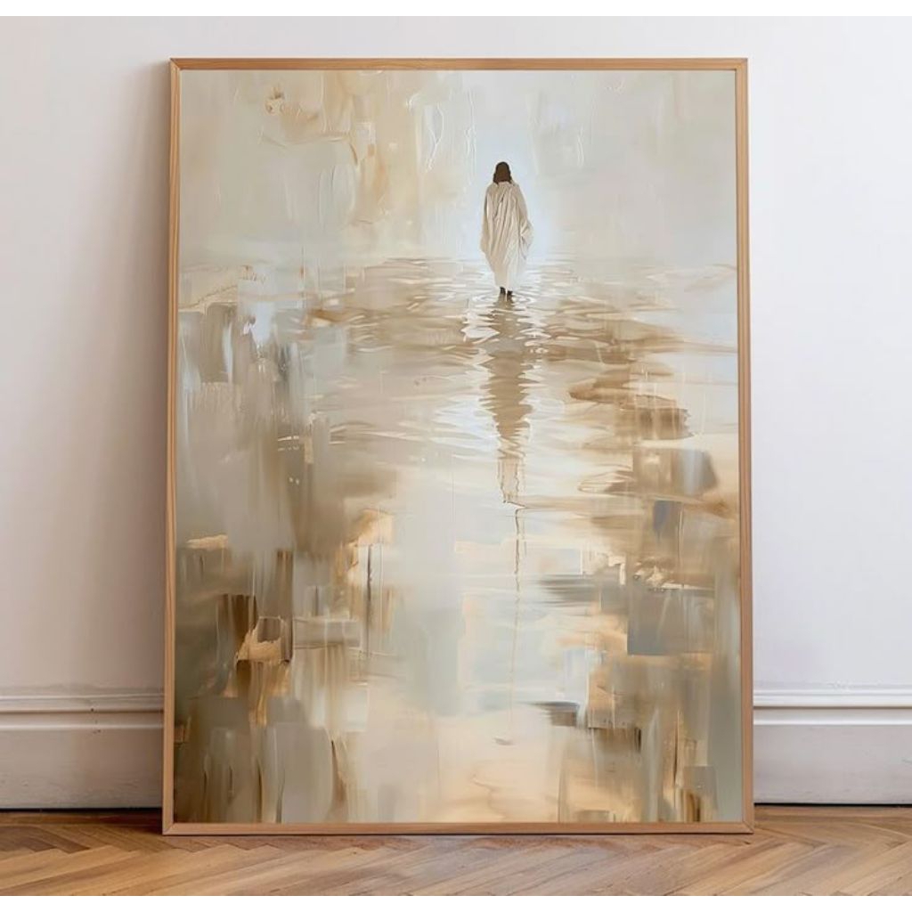 lukisan yesus 100x150cm