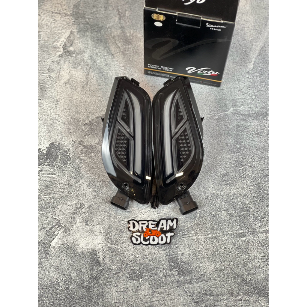 Lampu Sein Virtu DEPAN Vespa S Vespa LX Vespa LXV Sein Variasi Vespa Sein Virtu Vespa Matic
