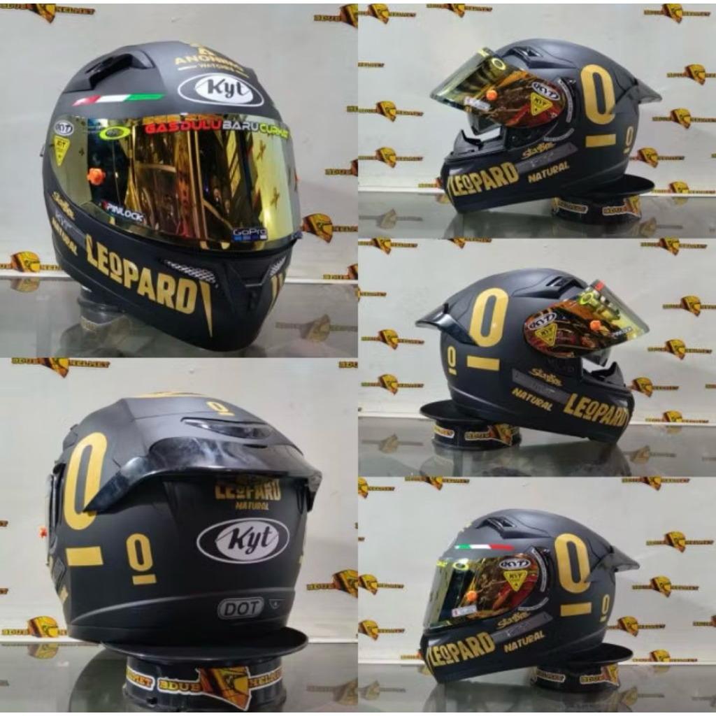 Helm second KYT K2r full face ukuran m