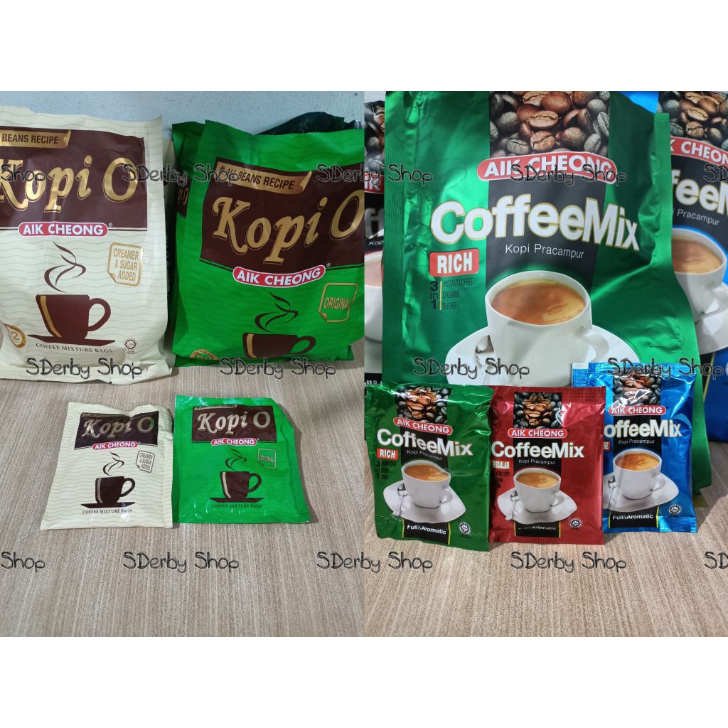 

Aik Cheong Kopi O Coffee Mix Ecer 1 Sachet