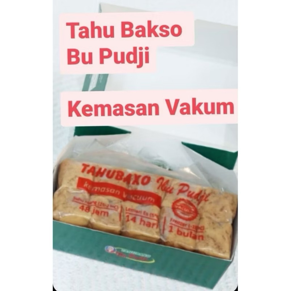 

Tahu bakso Bu Pudji Kemasan Vakum