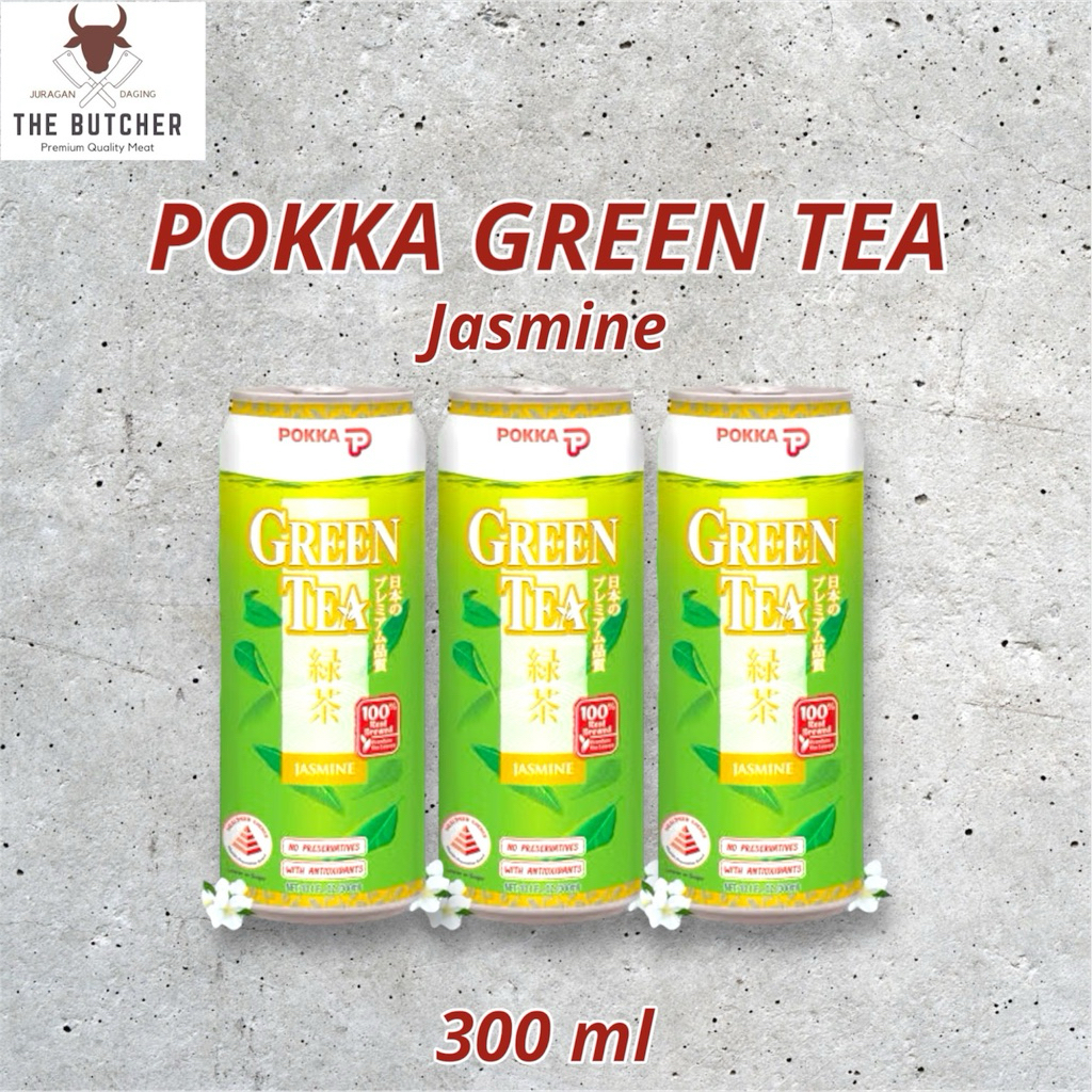 

POKKA GREEN TEA JASMINE 300ml / Teh Melati / Harga Satuan