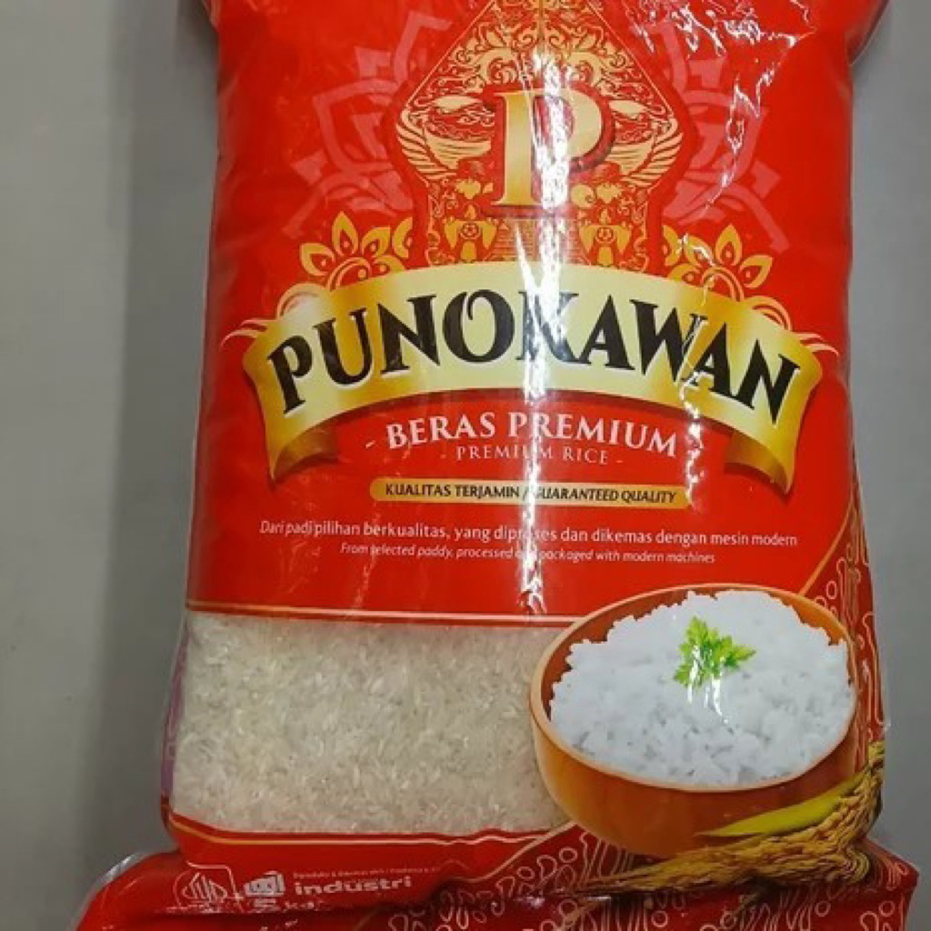 

Beras premium punokawan 5kg|Punokawan beras premium sak 5kg