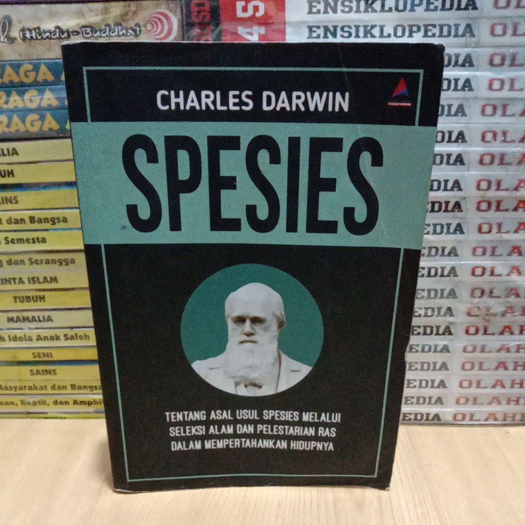Buku Original CHARLES DARWIN SPESIES TENTANG ASAL USUL SPESIES MELALUI SELEKSI ALAM DAN PELESTARIAN 