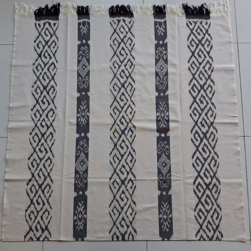 Tenun Blanket Silver Tenun Rumbai Bahan Baju