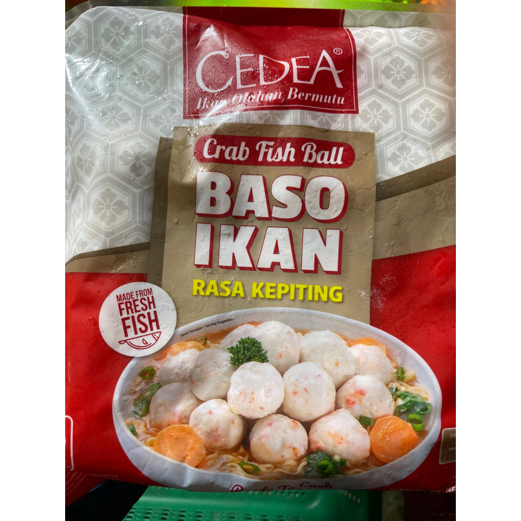 

Baso Ikan Rasa Kepiting 500g