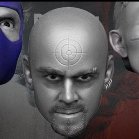 Headsculpt Head Bullseye Old Daredevil Movie Mcfarlane Adam Muff Toys Notaman Shf NWToys Vtoys Roman