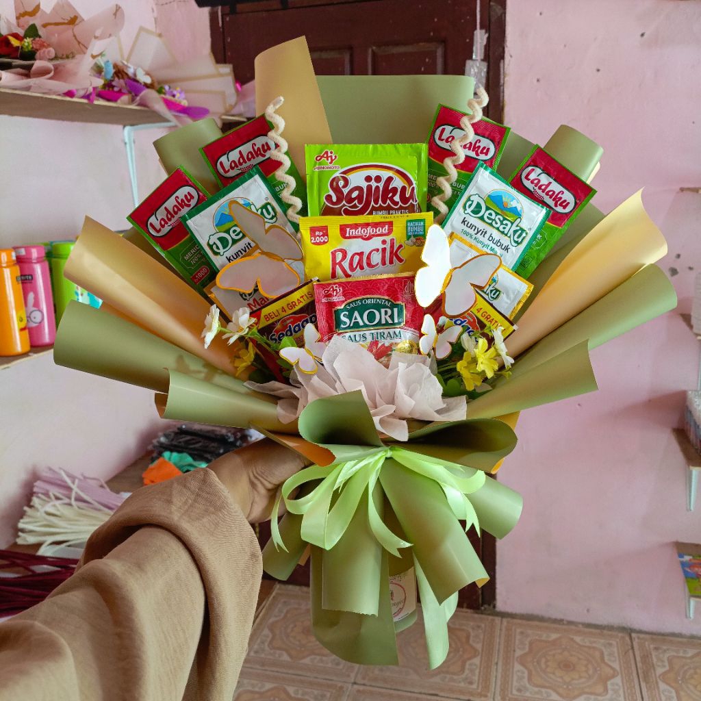 

(arraz_project) Bouquet bumbu dapur/gift/wisuda/bucket
