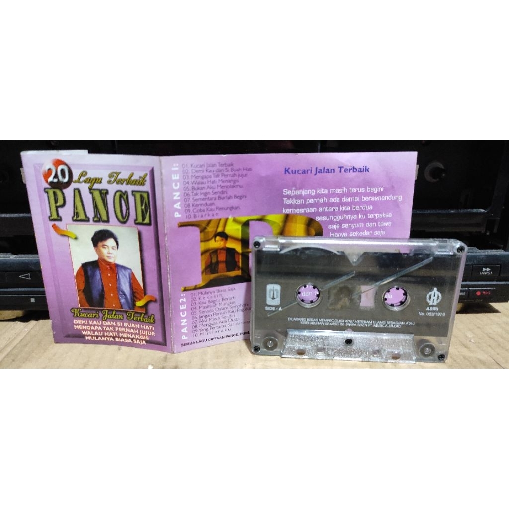 kaset pita 20 lagu terbaik Pance