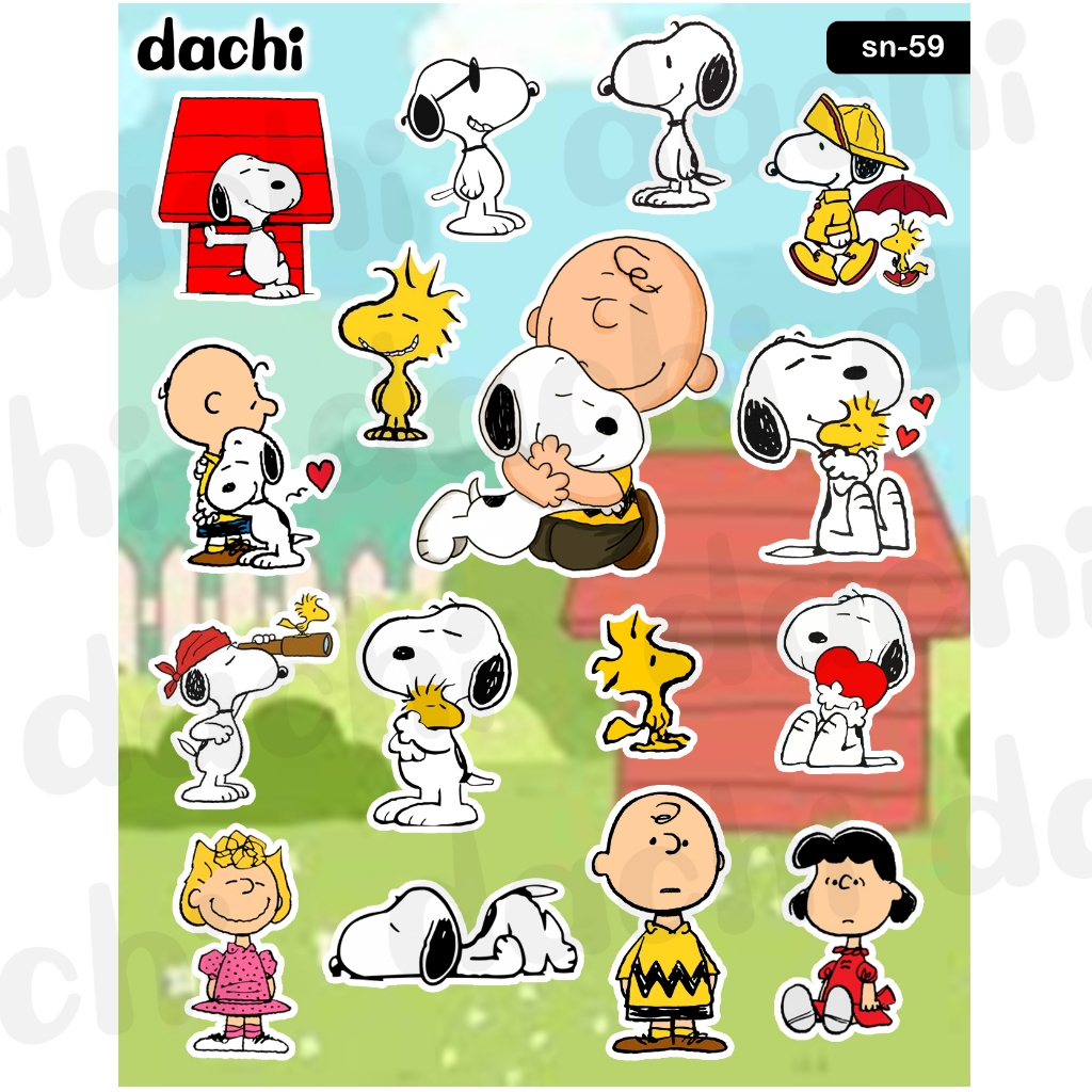 

Dachi Sticker Snoopy SN-59 Peel Off