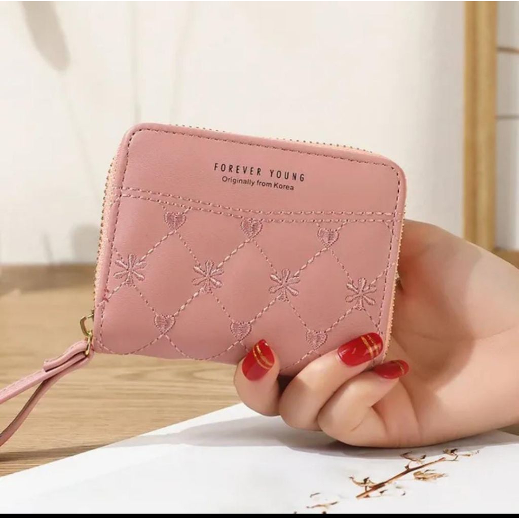 Tas Wanita Dompet Kecil Lucu Dompet Mini Kartu dan Koin Dompet Genggam Mini