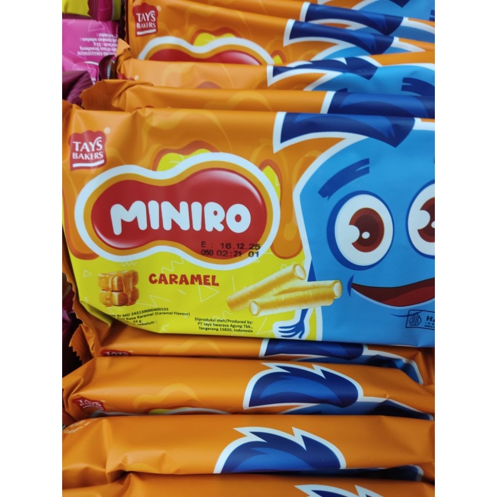 

miniro wafer roll 33 gr