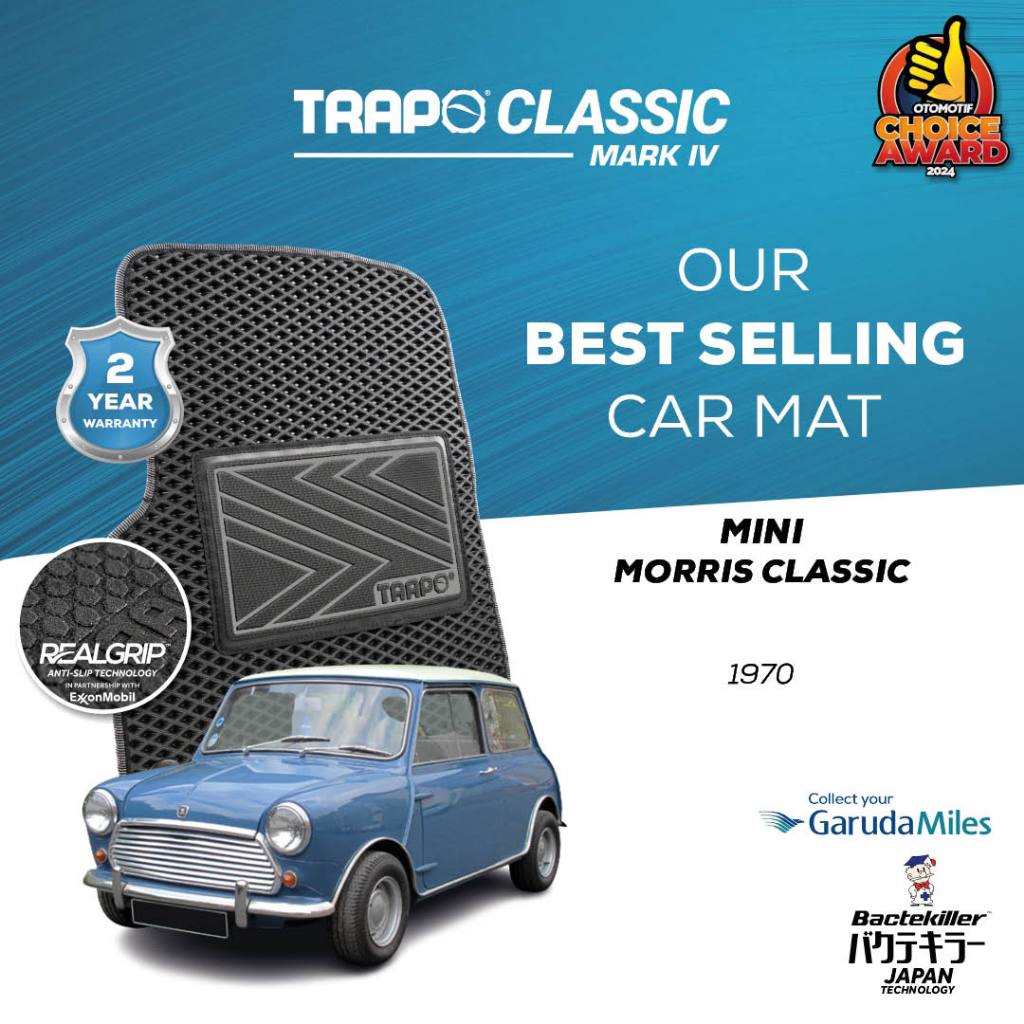 Karpet Mobil Trapo Classic Mark IV Mini Morris Classic (1970)