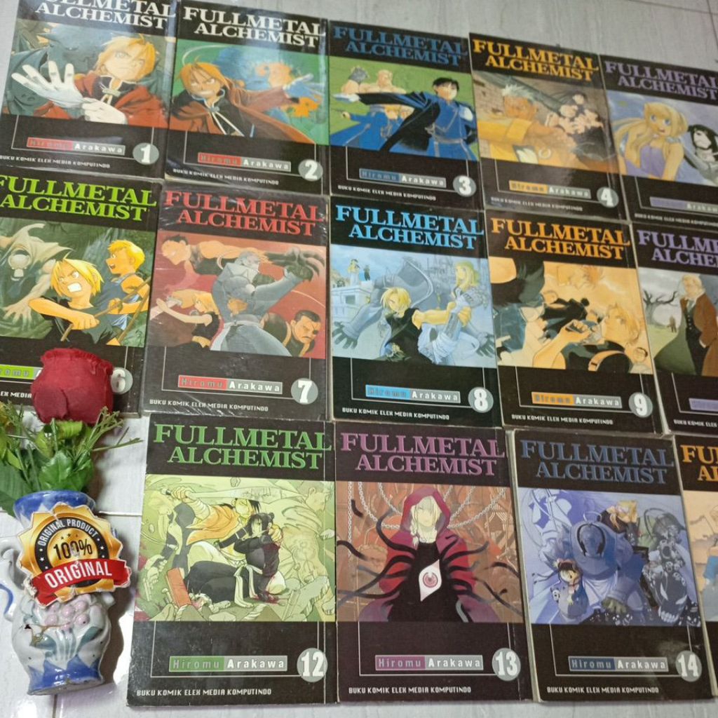 Komik fullmetal alchemist
