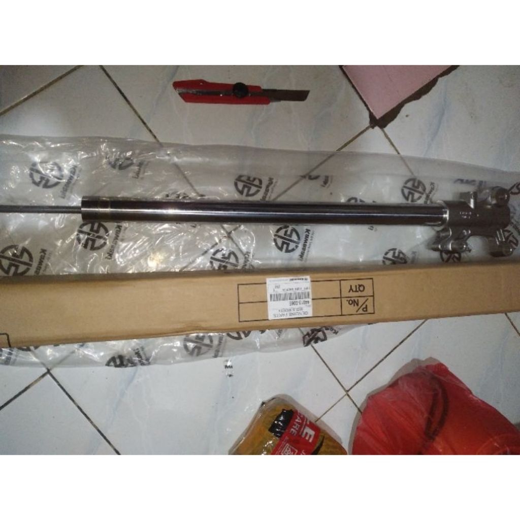 PIPA AS SHOCK AS SOK SHOCKBREAKER UPSIDE-DOWN DEPAN KIRI KAWASAKI KLX 150 BF KLX BF ORIGINAL KAWASAK
