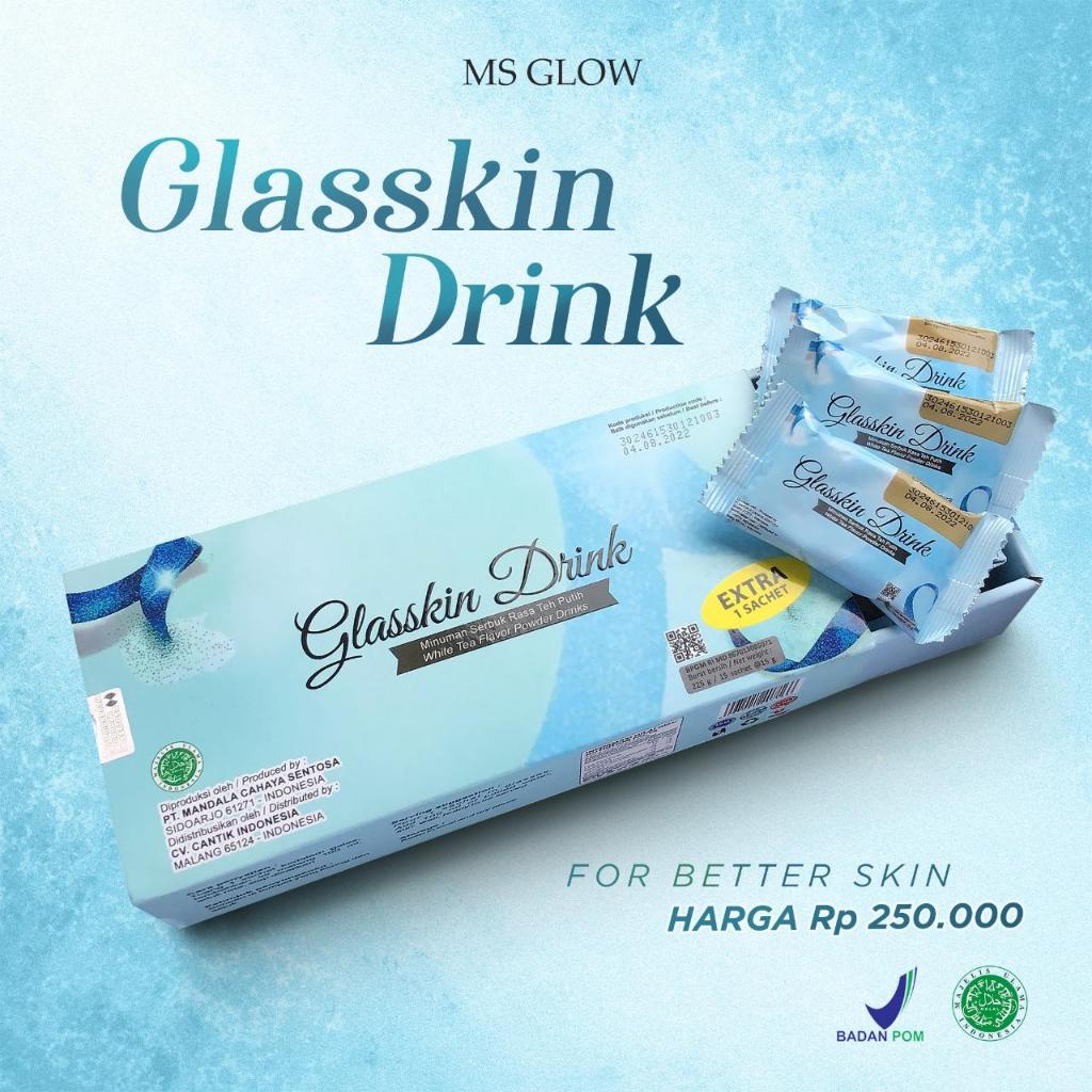 MS glow Glass Skin Free Tumbler