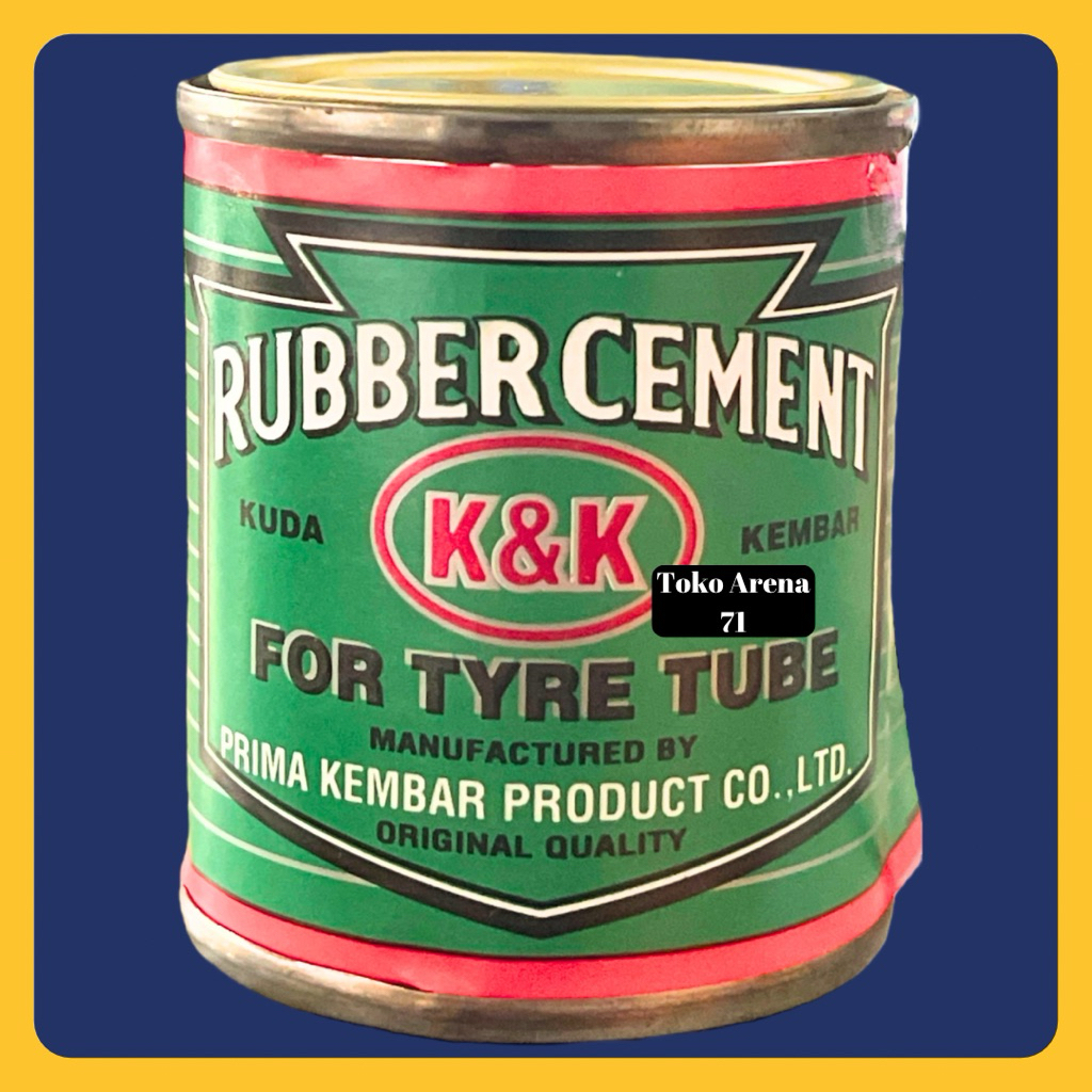 Rubber Cement Lem Tambal Ban Dalam Sepeda Dan Motor Lem Karet cacing tubeless karet tambal Tip Top