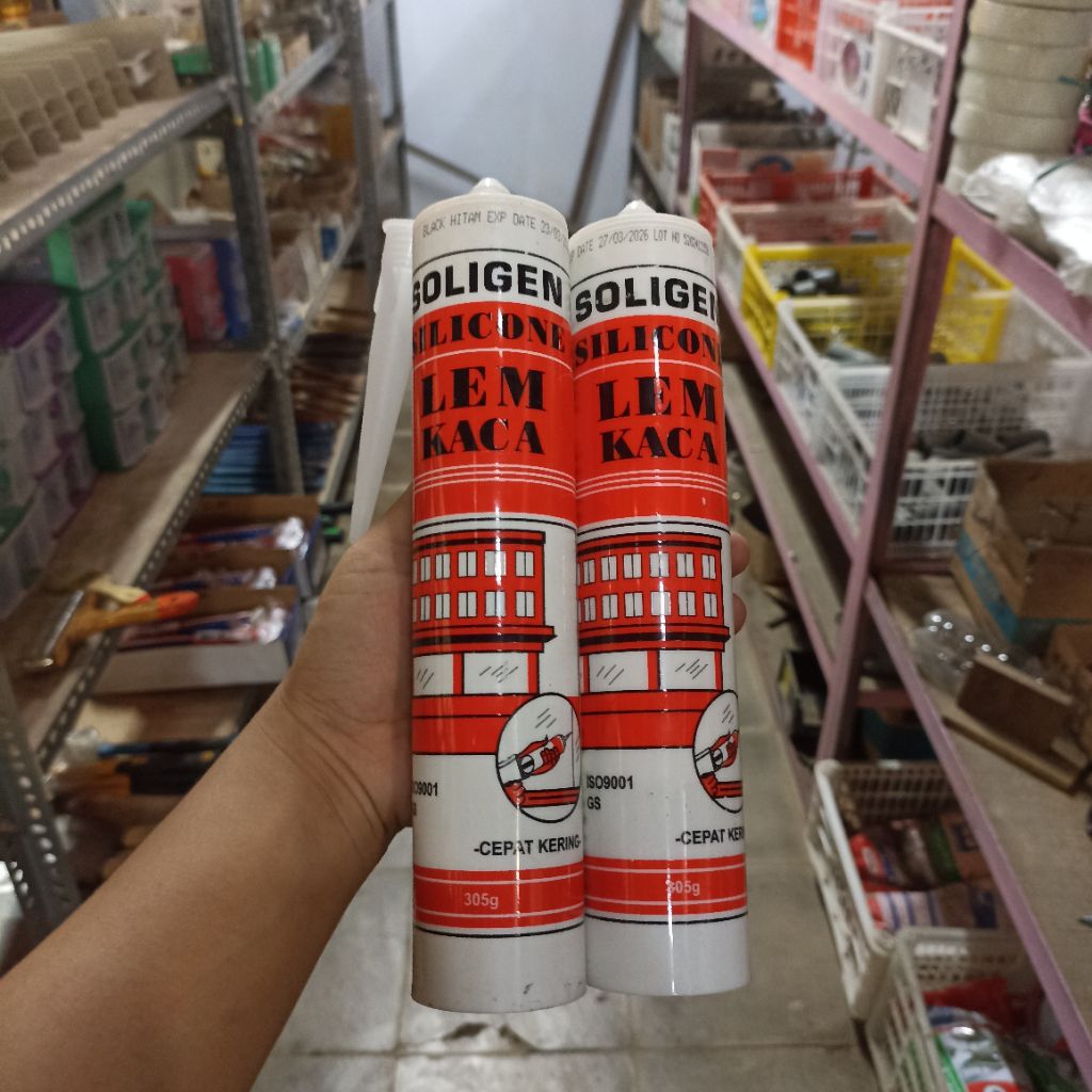 Silicone Sealant Lem Kaca Aquarium Berbagai Warna